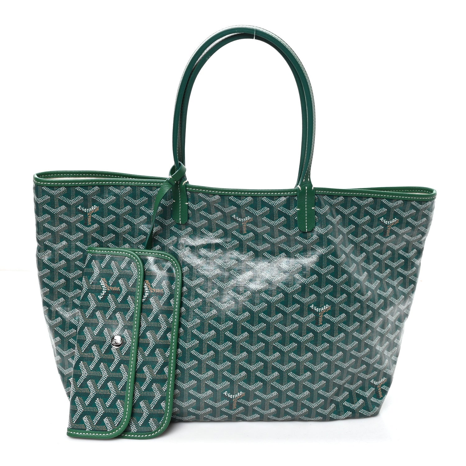 Goyard Goyardine Saint Louis PM Green 3 of 12