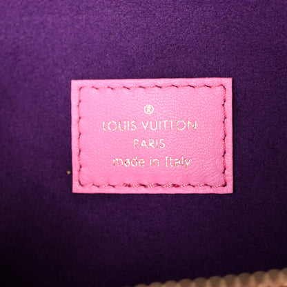 Louis Vuitton Lambskin Embossed Monogram Vuittamins Coussin PM Rose Violet 8 of 11