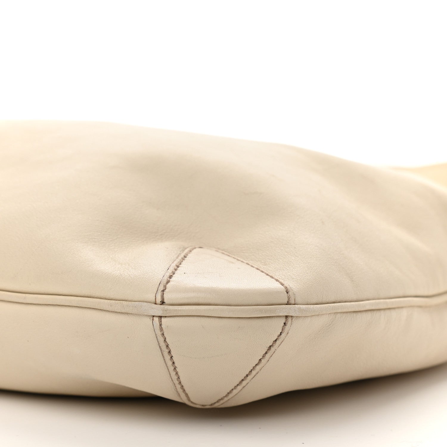 Gucci Calfskin Creole Hobo White 10 of 13