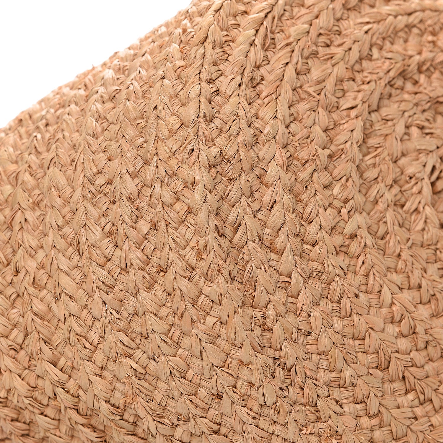 Saint Laurent Raffia Calfskin Medium Panier Tote 7 of 9