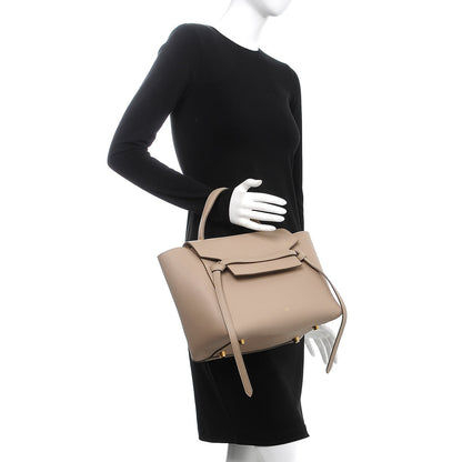 Celine Grained Calfskin Mini Belt Bag Light Taupe 3 of 11