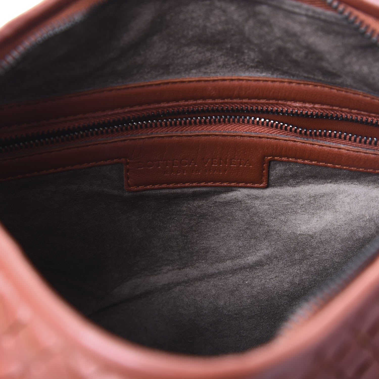 Bottega Veneta Nappa Intrecciato Medium Belly Veneta Hobo Rust 7 of 8