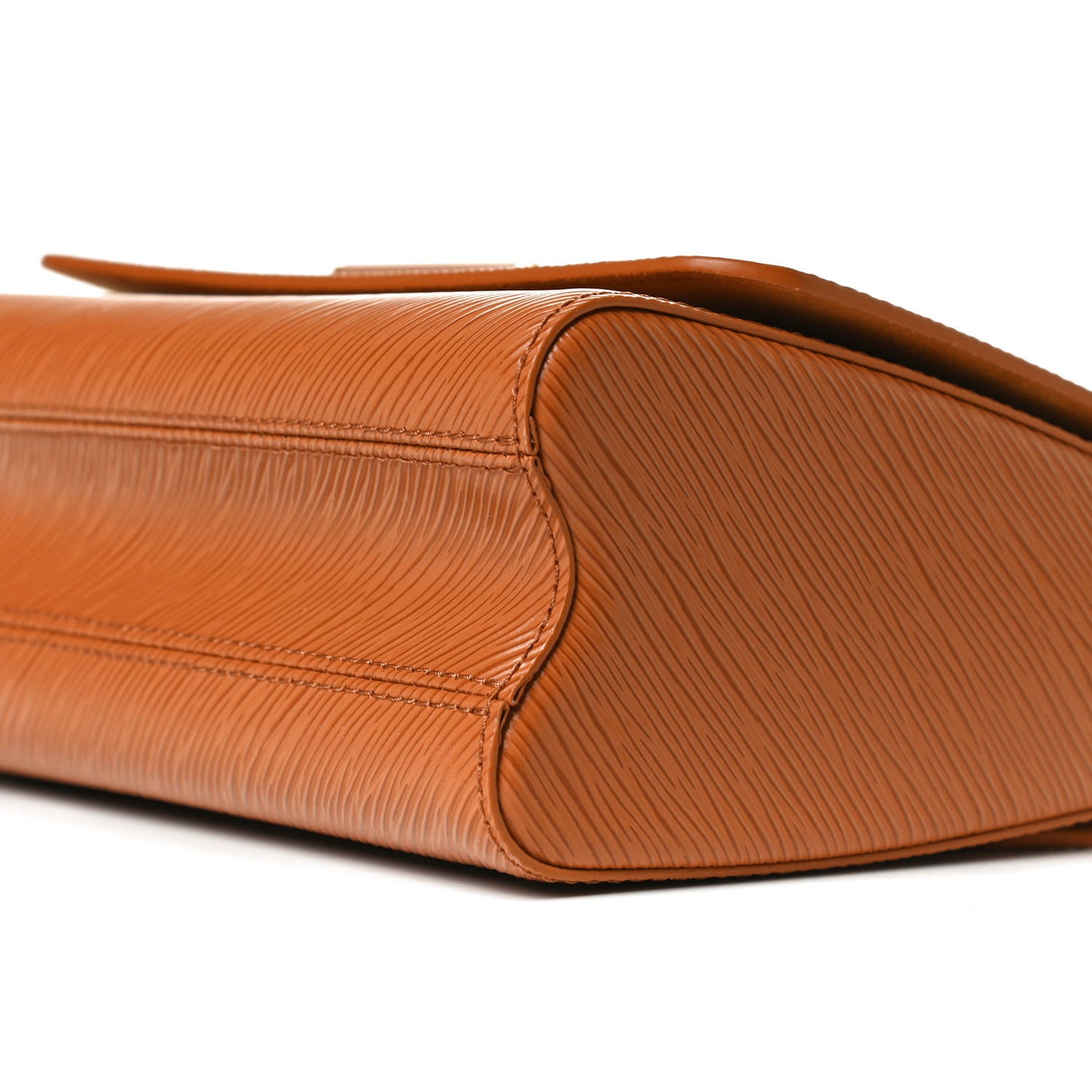 Epi Twist Shoulder Bag MM Gold Miel