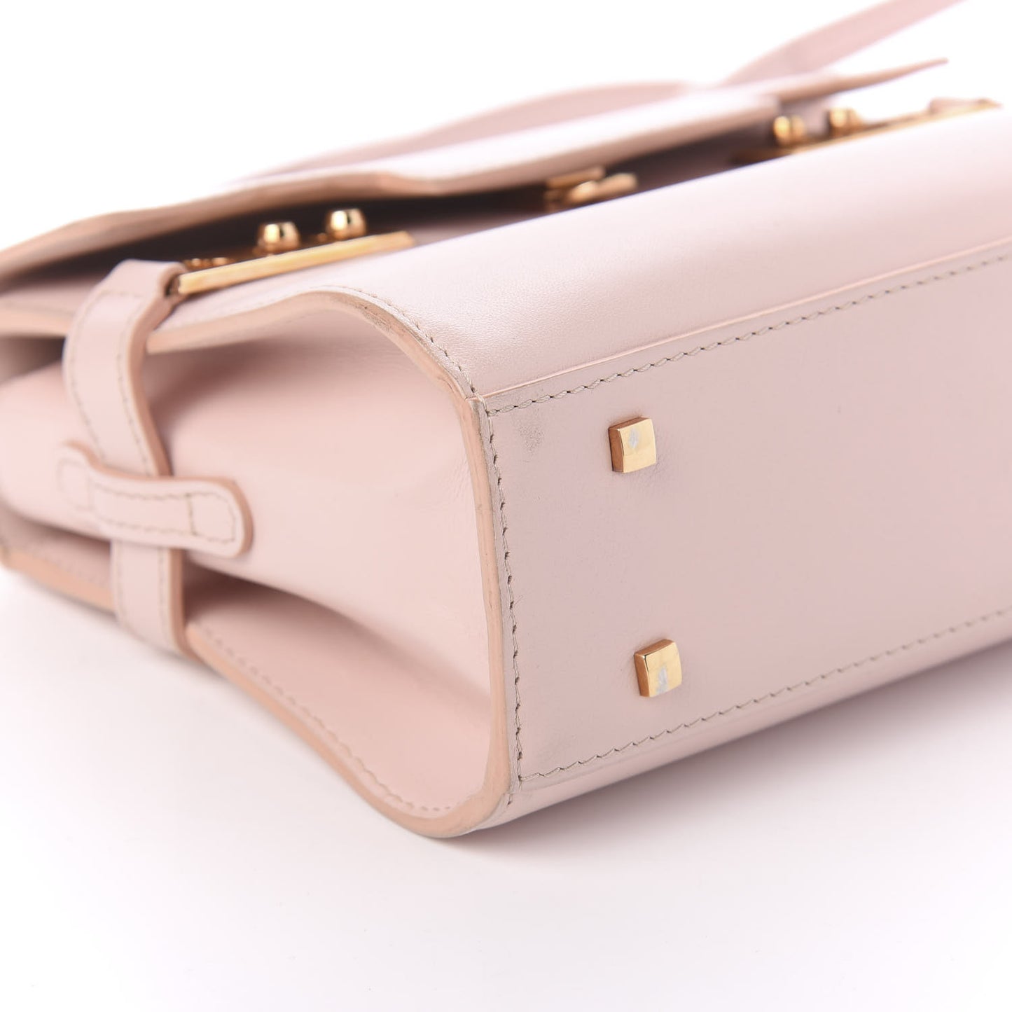 Smooth Calfskin Mini Tempete Satchel Pink