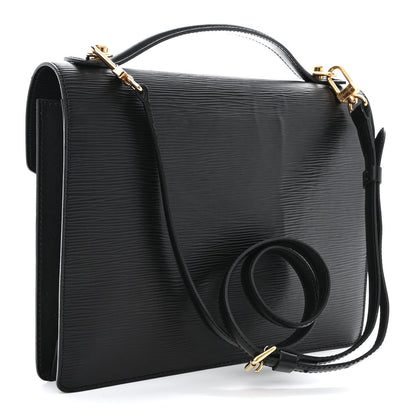 Louis Vuitton Epi Monceau Black 3 of 13