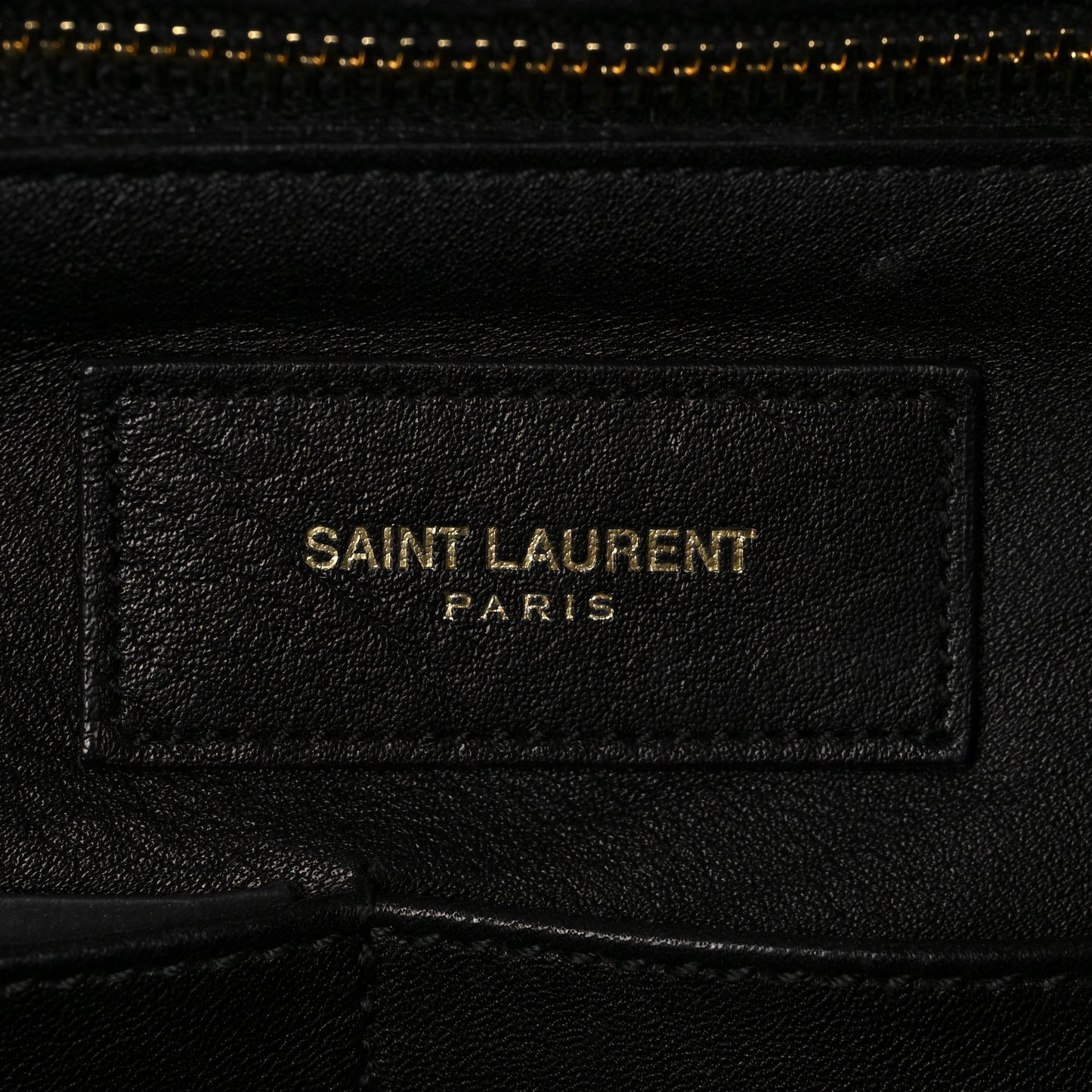 Calfskin Medium Classic Y Cabas Black
