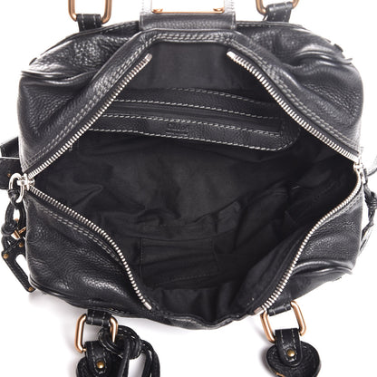 Chloe Calfskin Small Paddington Satchel Black 5 of 7