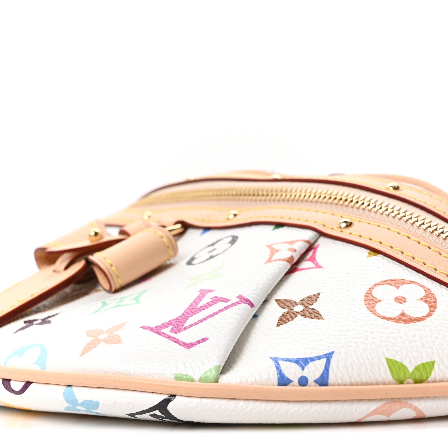 Louis Vuitton LV X TM Monogram Multicolor High Rise Bumbag White 8 of 11