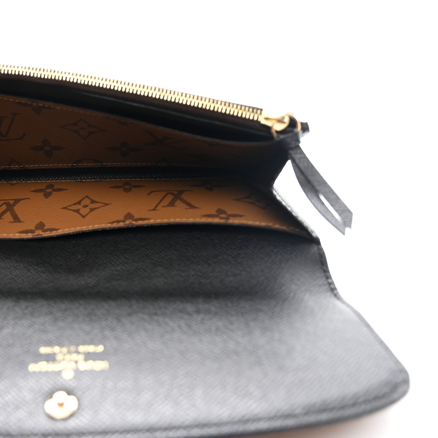 Reverse Monogram Emilie Wallet