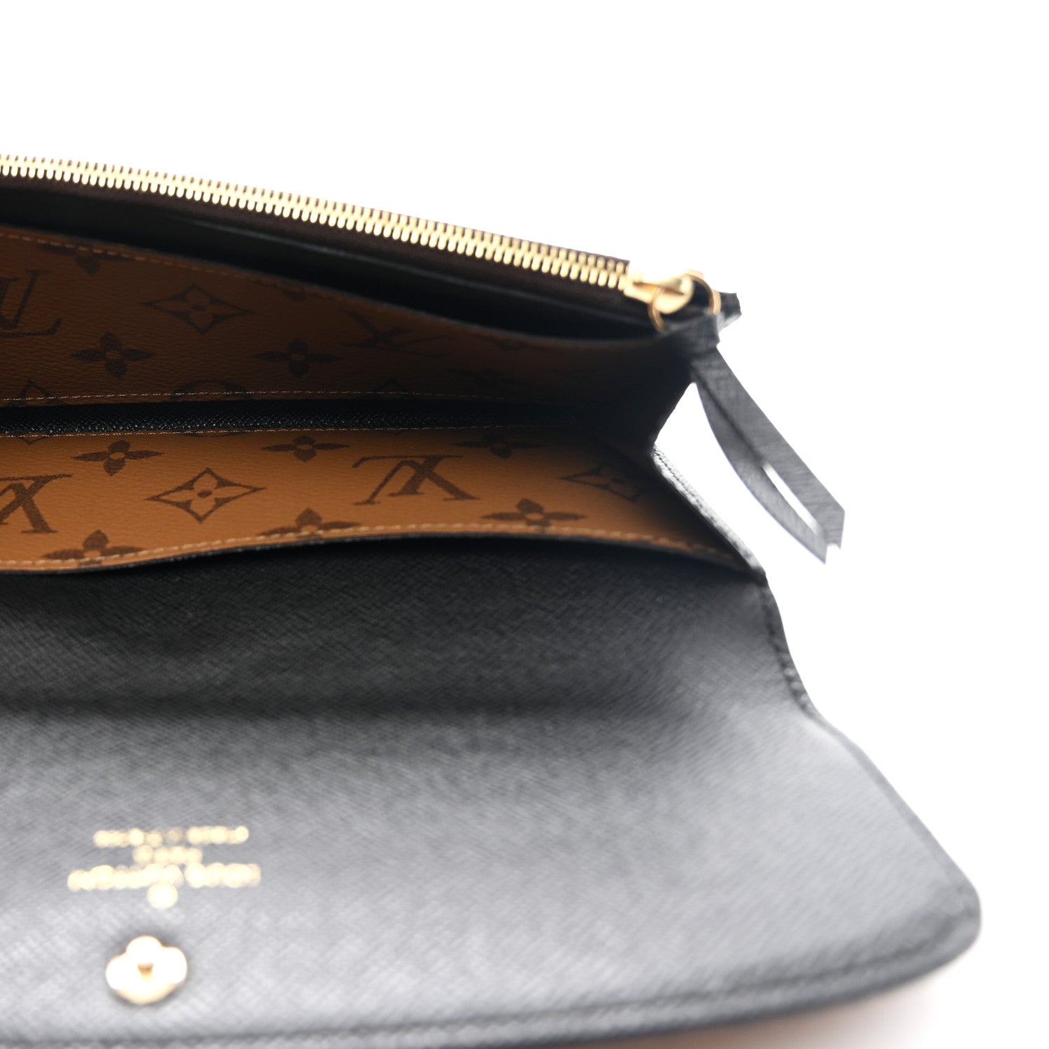 Louis Vuitton Reverse Monogram Emilie Wallet 5 of 7