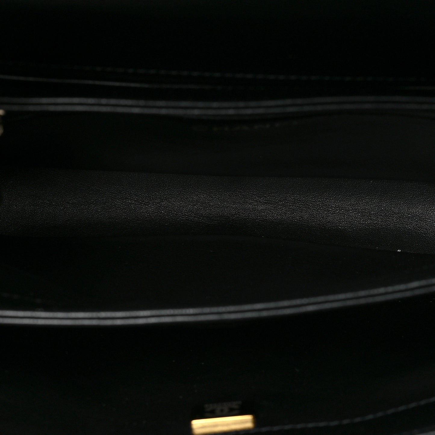 Lambskin Quilted Small Trendy CC Chain Dual Handle Flap Bag Black