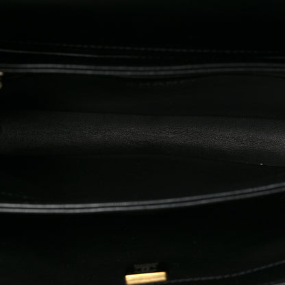 Chanel Lambskin Quilted Small Trendy CC Chain Dual Handle Flap Bag Black 5 of 9