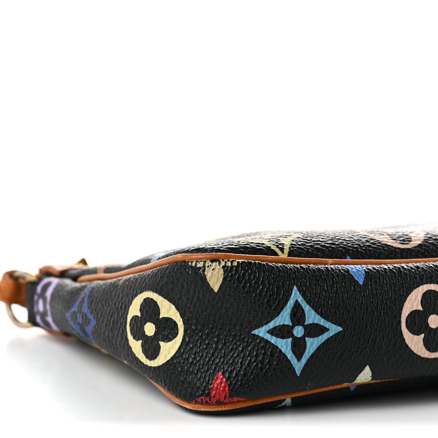 Monogram Multicolor Pochette Accessories Black