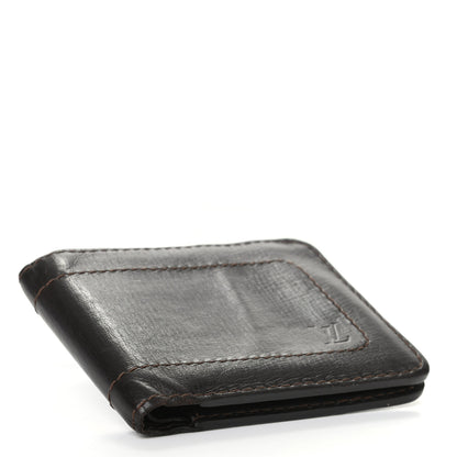 Louis Vuitton Utah 6 Cards Bill Holder Wallet Coffee 7 of 13