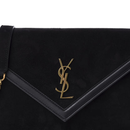 Saint Laurent Suede Calfskin Monogram Le Sept Chain Bag Black 12 of 12
