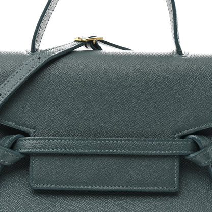 Celine Grained Calfskin Nano Belt Bag Amazone 8 of 10