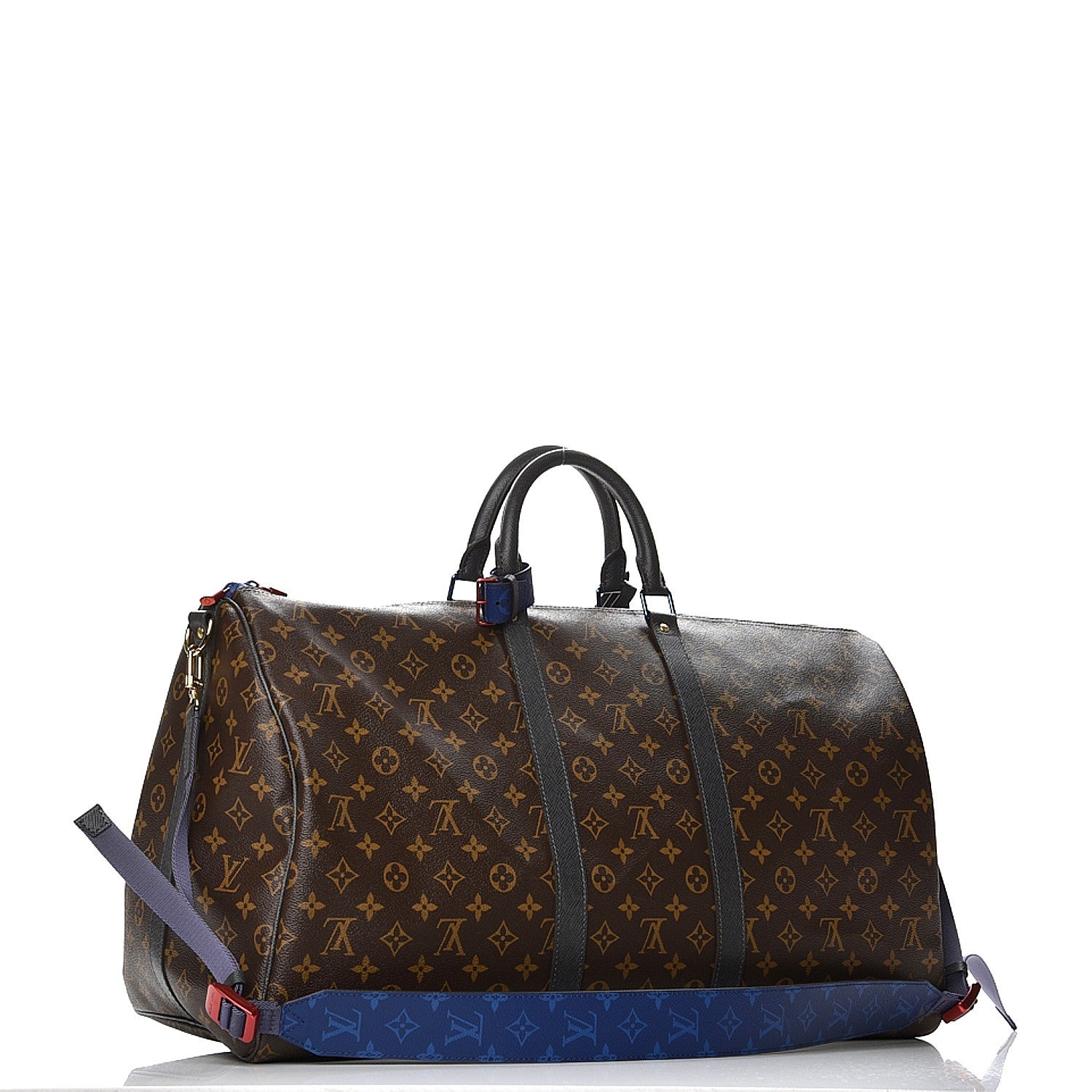 Louis Vuitton Monogram Taiga Outdoor Keepall Bandouliere 55 4 of 8