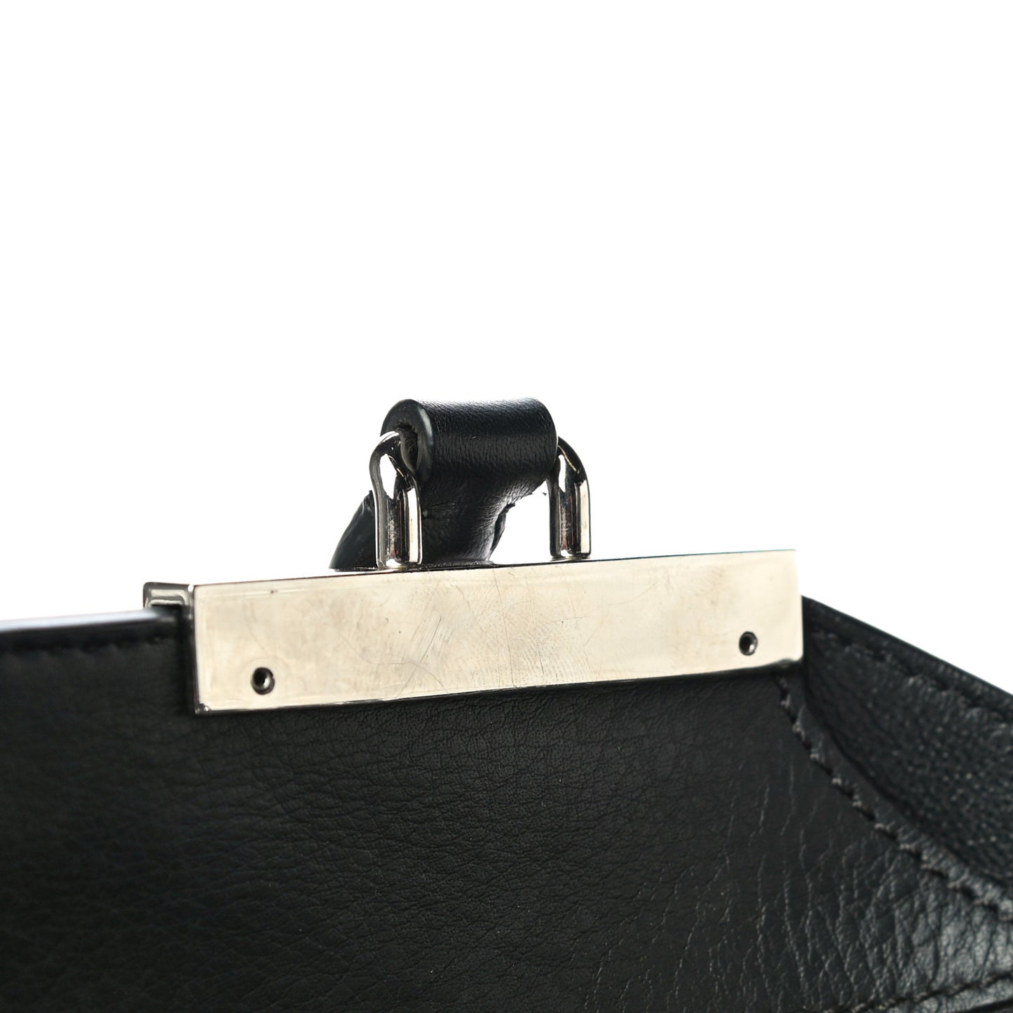 Calfskin Studded Diamond Mini 3Jours Tote Black Multicolor