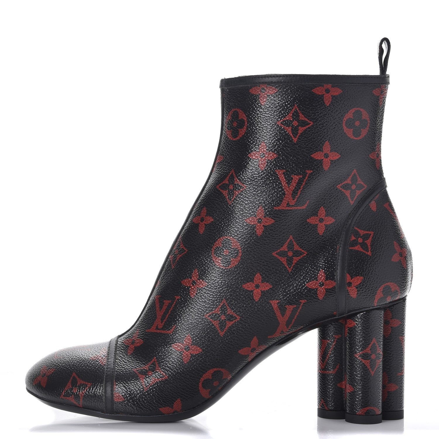 Louis Vuitton Monogram Infrarouge New Revival Boots 39 Black 1 of 9