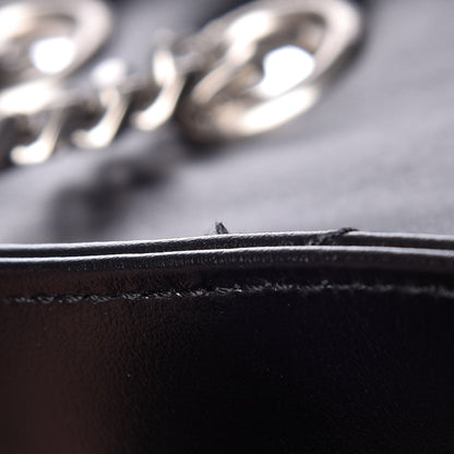 Saint Laurent Calfskin Y Quilted Monogram Medium Loulou Chain Satchel Black 8 of 9