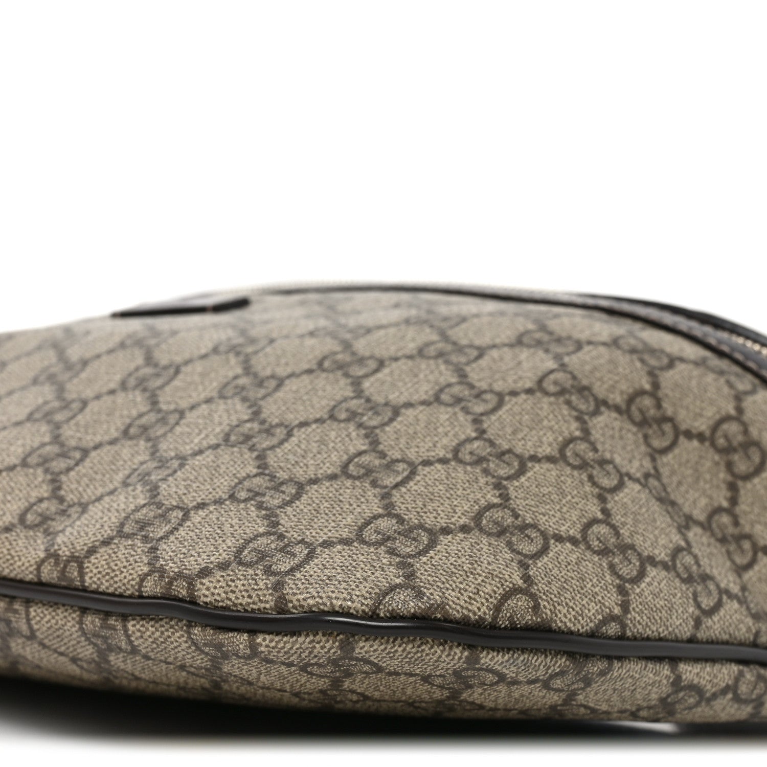 Gucci GG Supreme Monogram Belt Bag Dark Brown 10 of 10