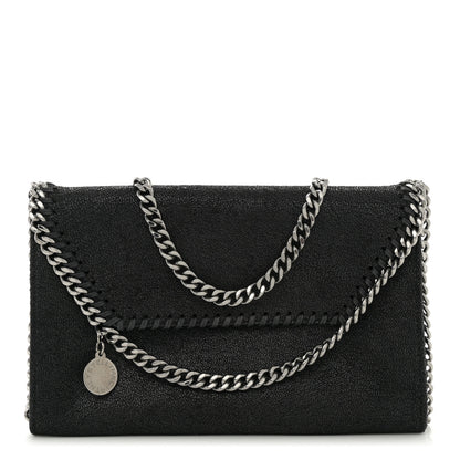 Stella McCartney Shaggy Deer Mini Falabella Crossbody Bag Black 1 of 9