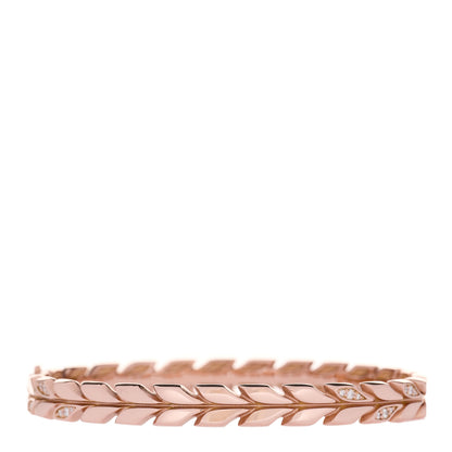Tiffany 18K Rose Gold Diamond Victoria Vine Bracelet 3 of 5