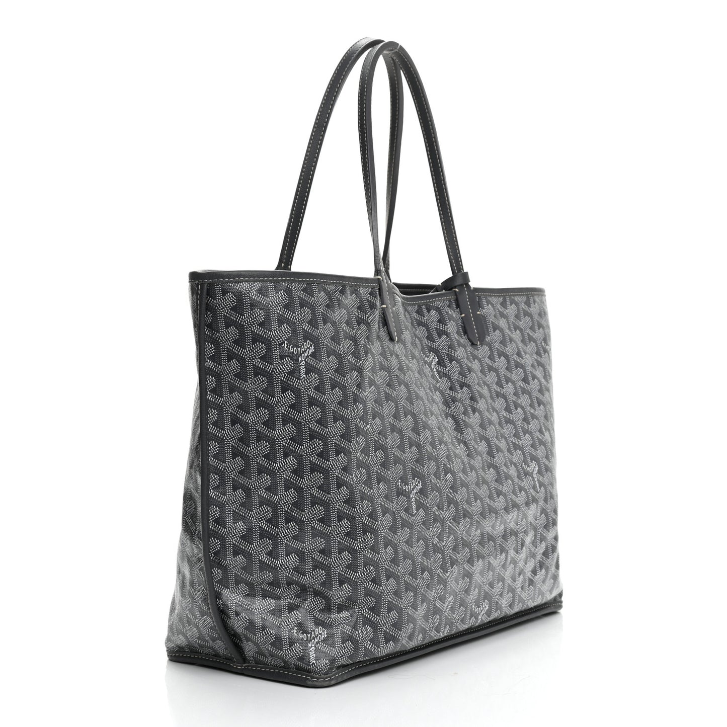 Goyardine Reversible Anjou PM Grey