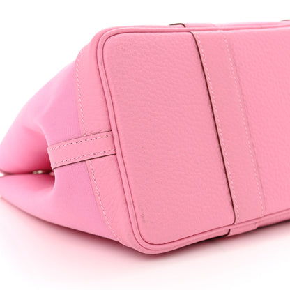 Hermes Toile Officier Vache Country Garden Party 30 TPM Pink 9 of 12