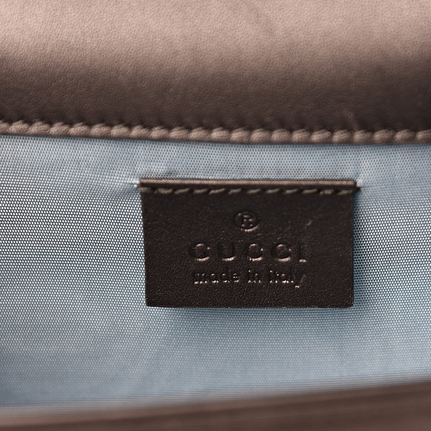 Gucci Grosgrain Crystal Embellished Square G Shoulder Bag Black 6 of 12