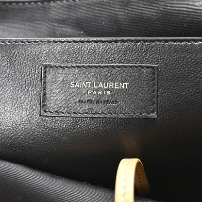Saint Laurent Lambskin Matelasse Monogram Large Jamie 4.3 Tabac Brown 6 of 11