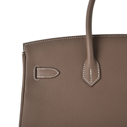 Hermes Togo Birkin 35 Etoupe 11 of 38