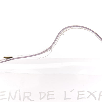 Hermes Vinyl Souvenir De L'Exposition Kelly Transparent 6 of 9