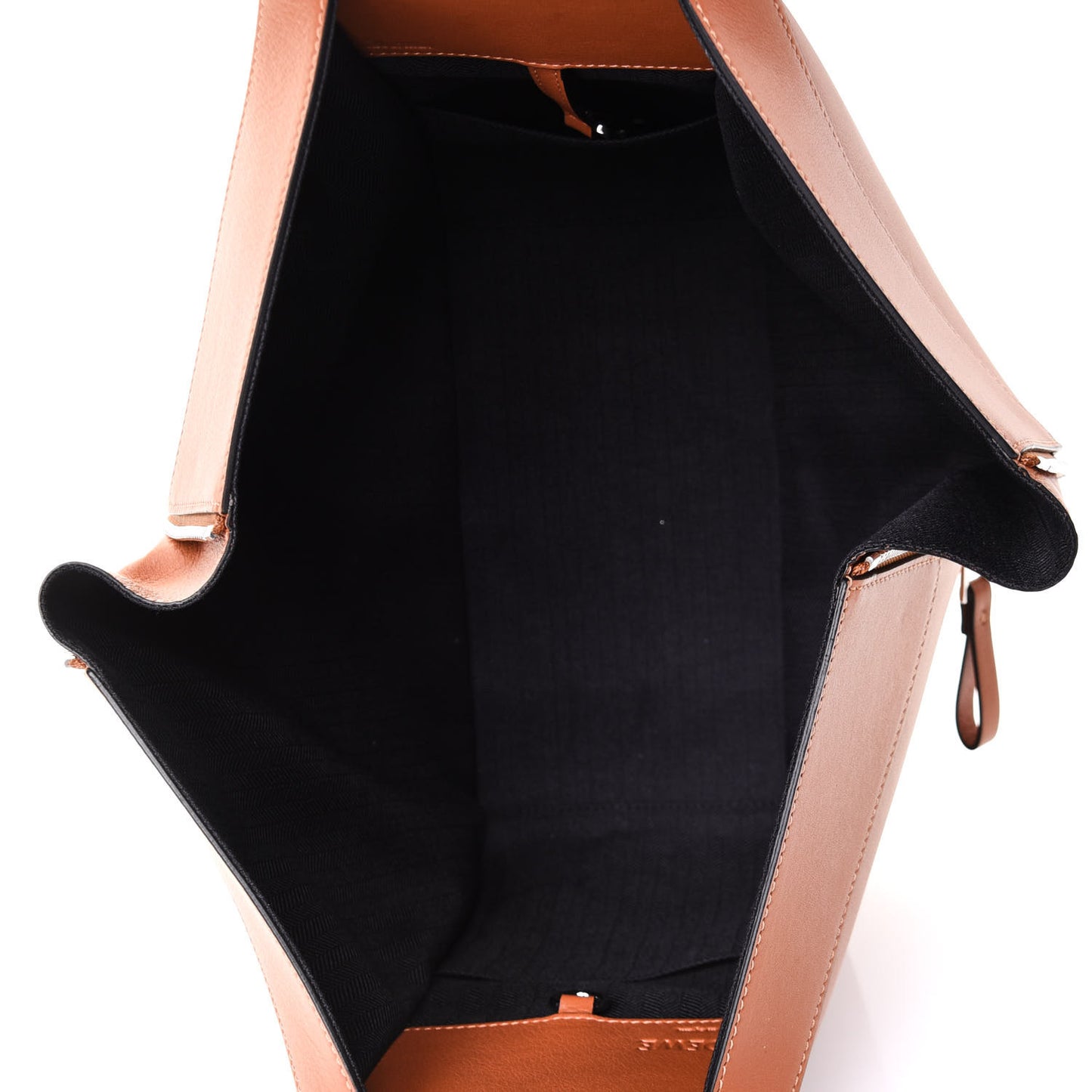 Calfskin Small Hammock Shoulder Bag Tan