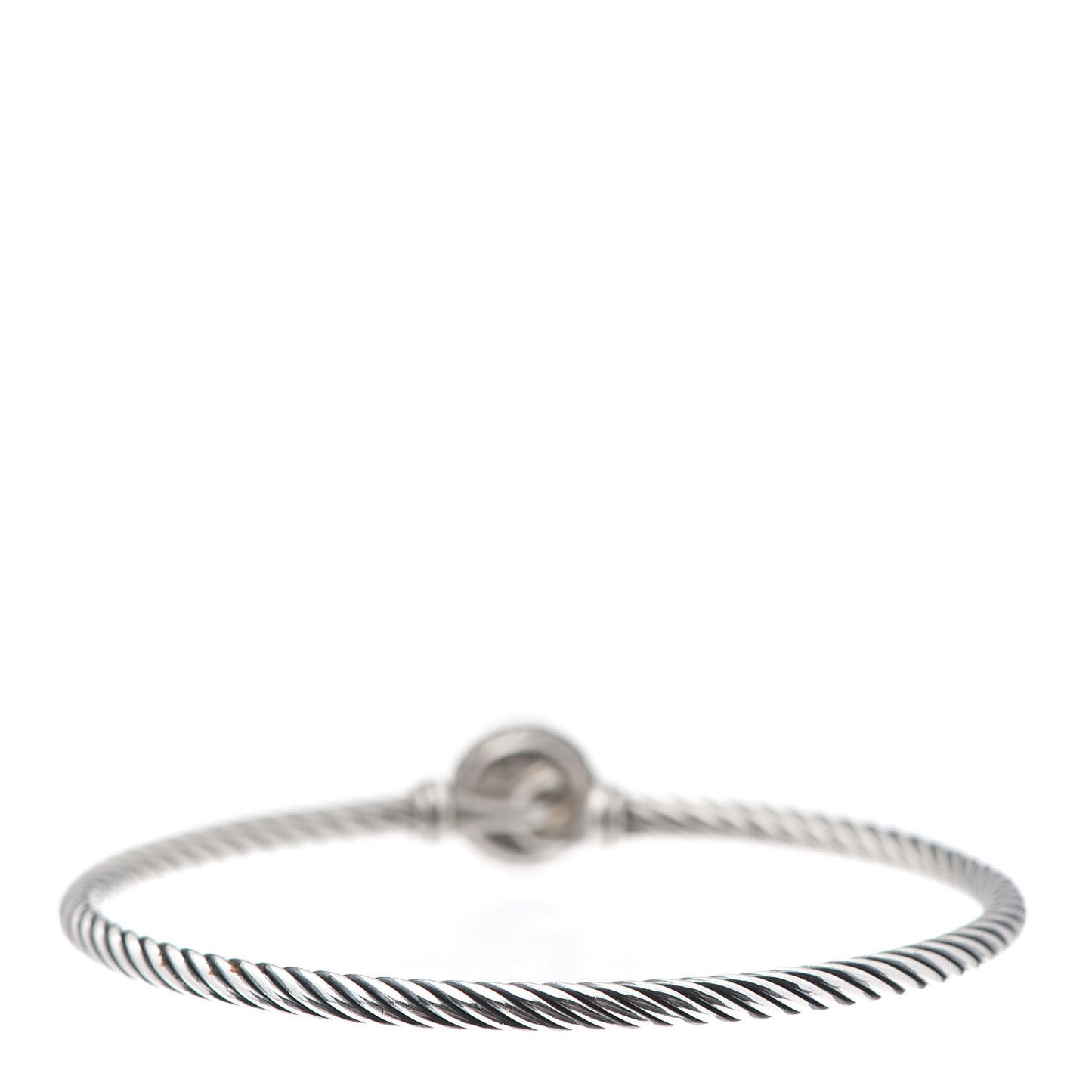 Sterling Silver Blue Topaz 3mm Chatelaine Bracelet