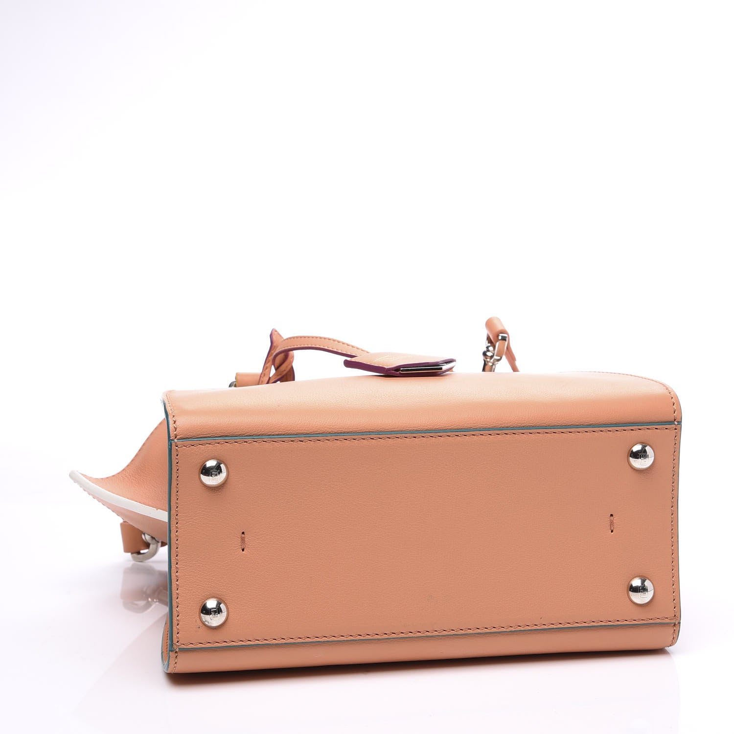 Fendi Vitello Dolce Mini 3jours Tote Albicocca 3 of 12