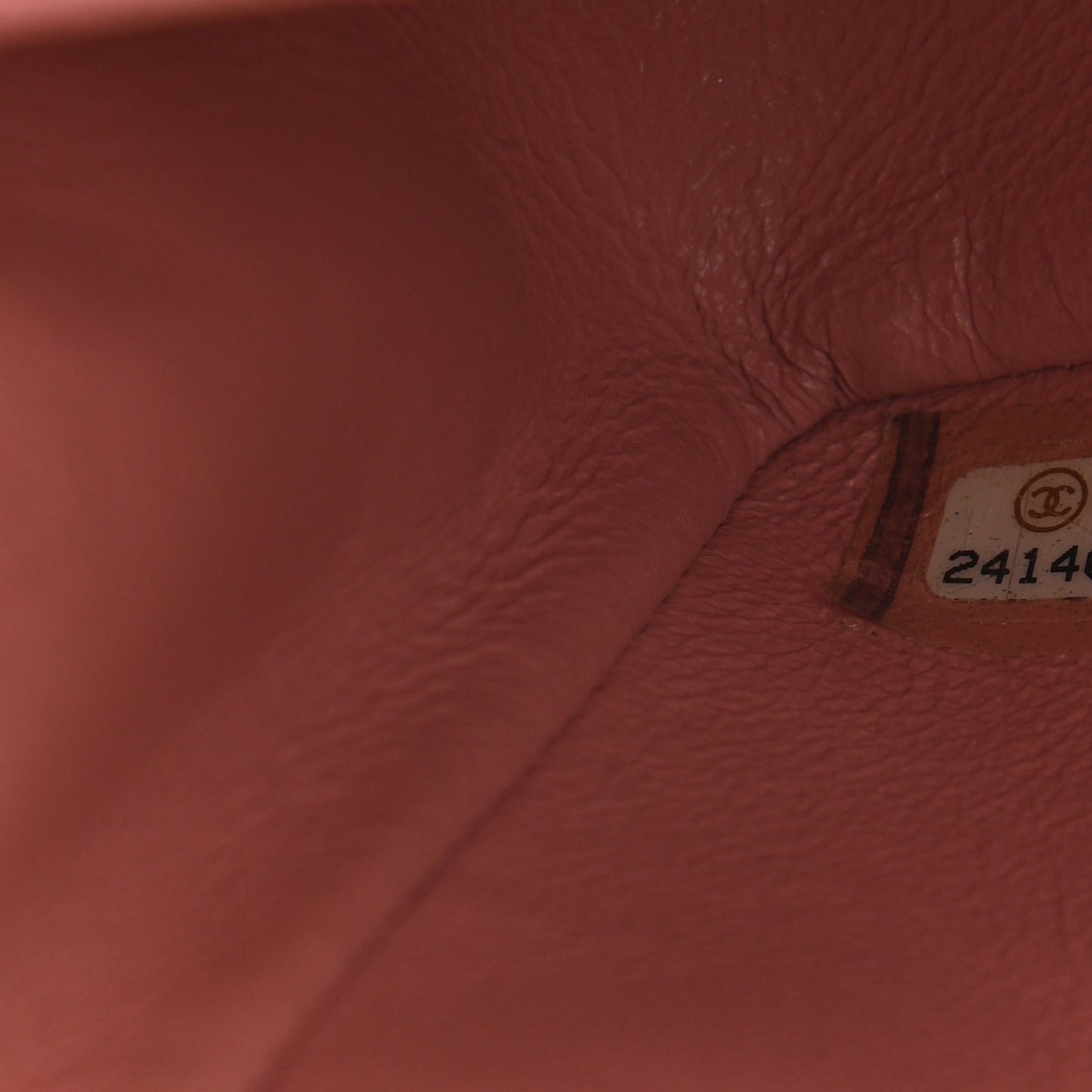 Lambskin Quilted Mini Rectangular Flap Pink