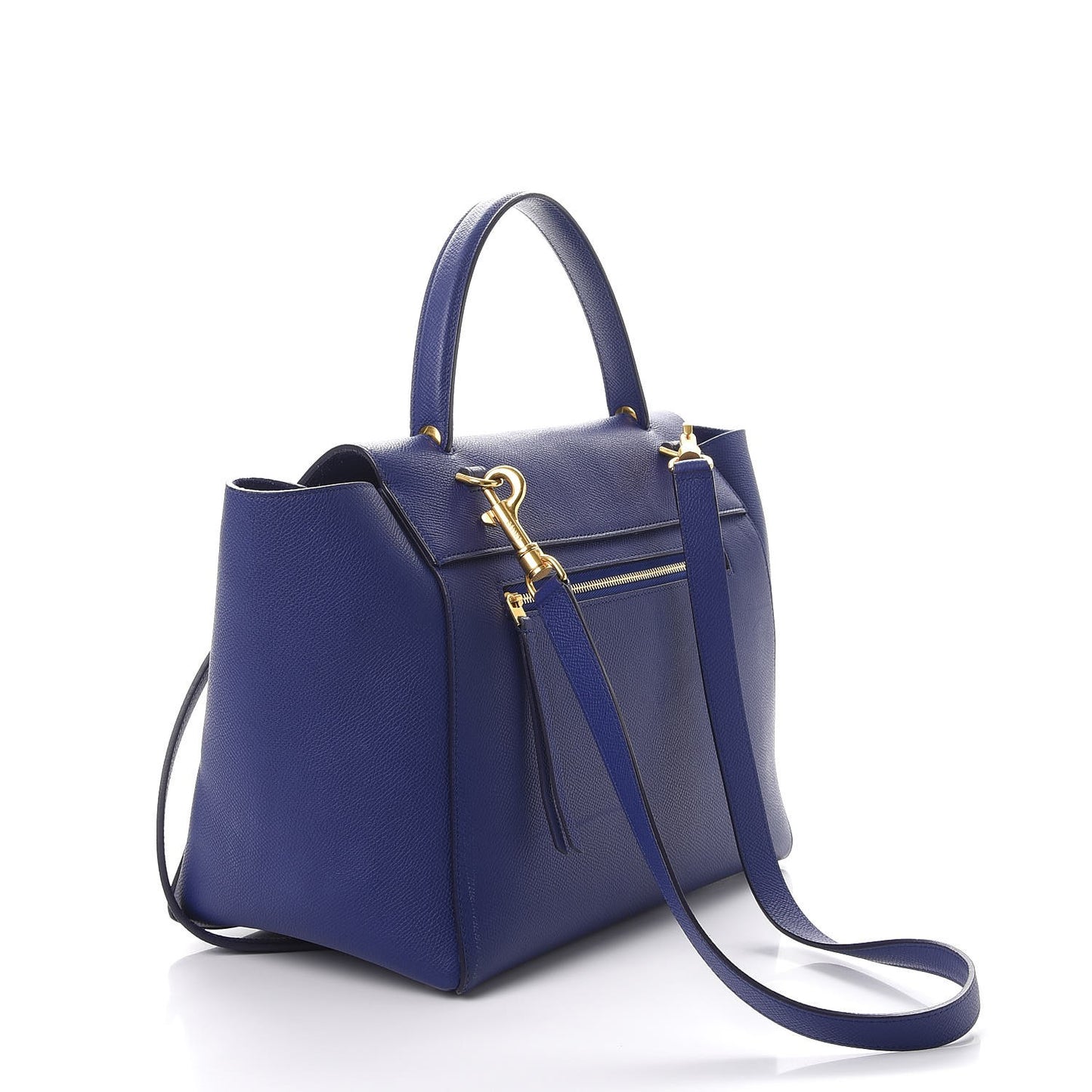 Grained Calfskin Mini Belt Bag Indigo