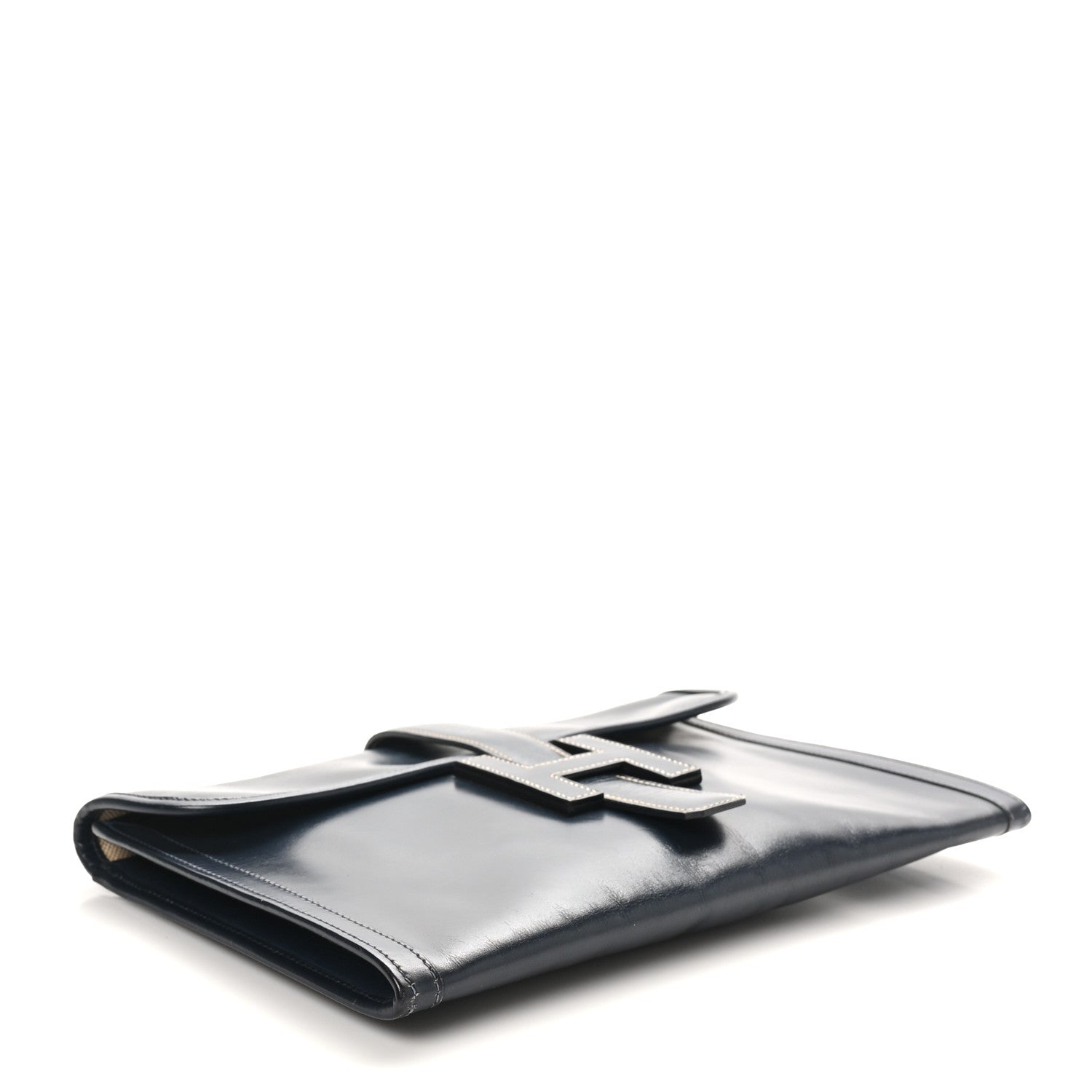 Hermes Box Jige PM Clutch Indigo 4 of 8