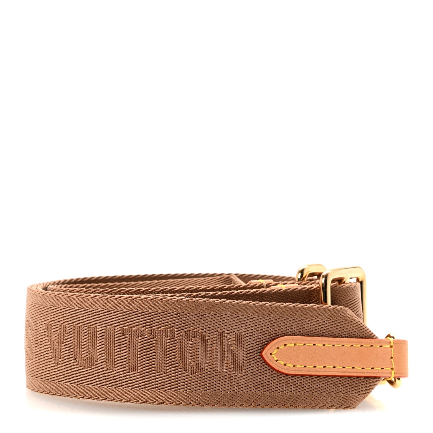 Louis Vuitton Jacquard Looping Shoulder Strap Brown 1 of 5