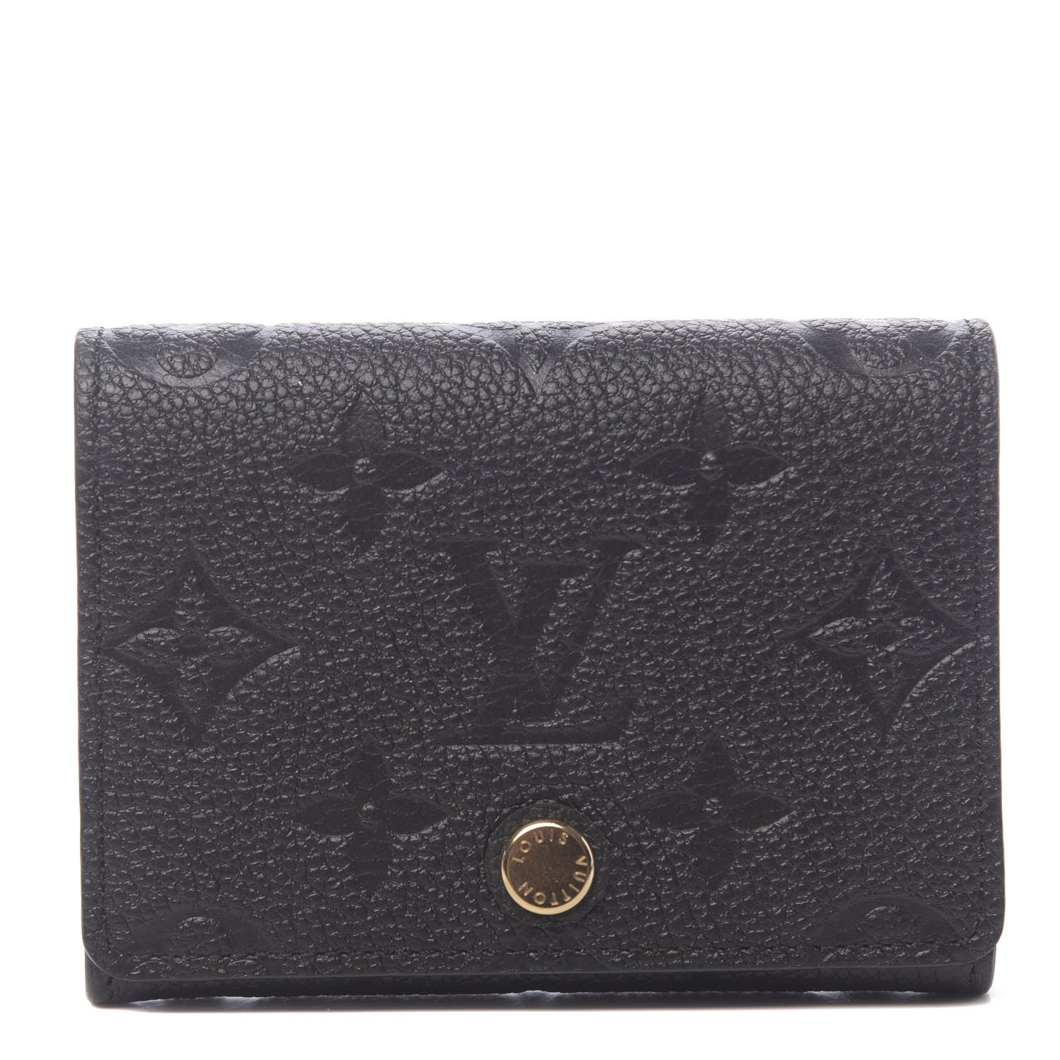 Louis Vuitton Empreinte Business Card Holder Black 1 of 6