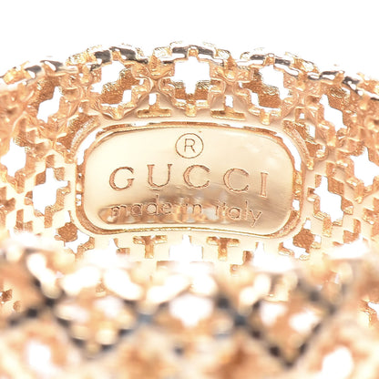 Gucci 18K Yellow Gold Diamantissima Ring 54 7 4 of 4