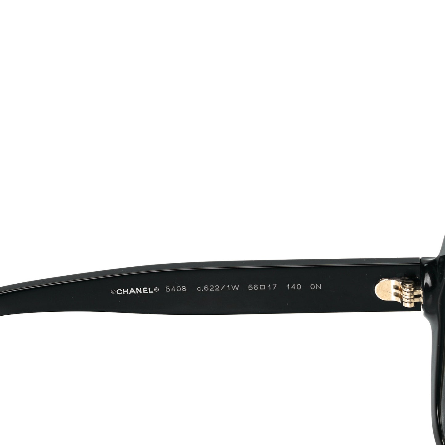 Acetate Square Sunglasses 5408 Black