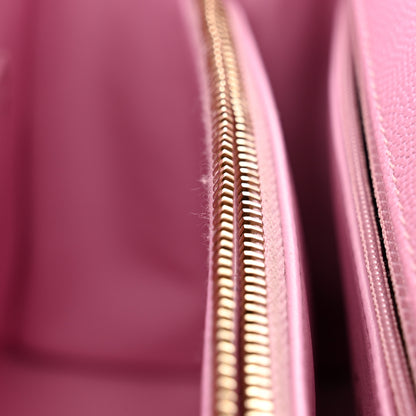 Chanel Caviar Quilted Small Coco Chain Handle Flap Lilac 16 of 16