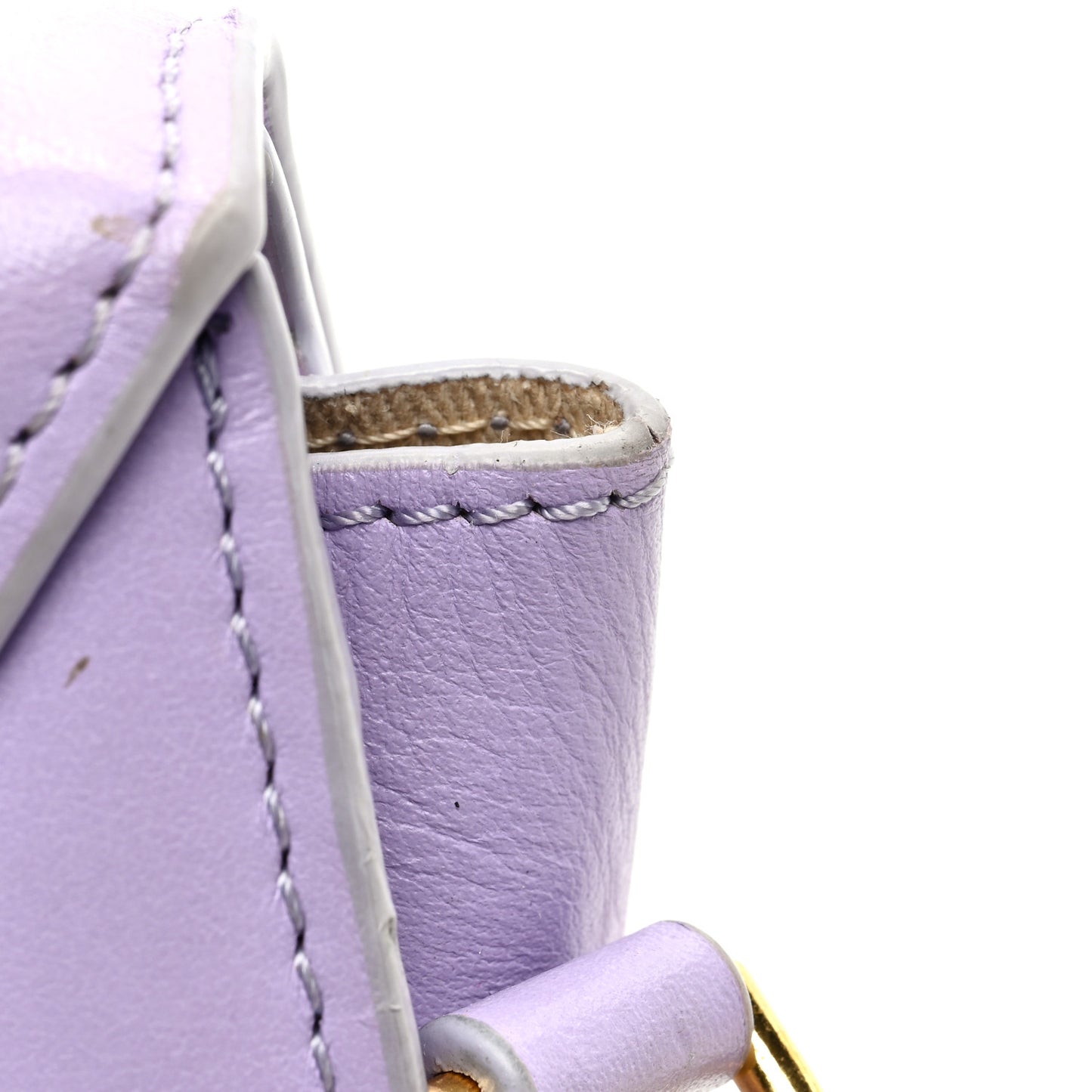 Smooth Calfskin Le Chiquito Noeud Lilac
