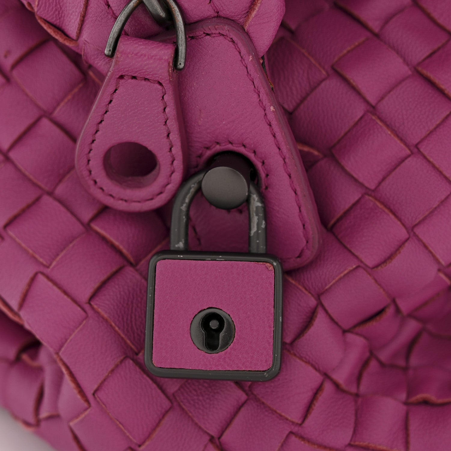 Bottega Veneta Nappa Intrecciato Montaigne Rings Satchel Ametiste 15 of 15