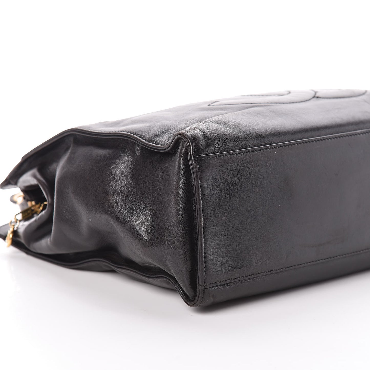 Lambskin CC Shoulder Bag Black