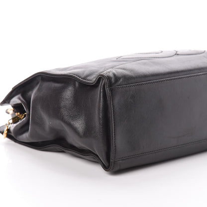 Chanel Lambskin CC Shoulder Bag Black 7 of 9