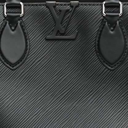 Louis Vuitton Epi Grenelle Tote MM Black 7 of 9