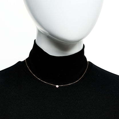 Cartier 18K Pink Gold Diamond SM D'Amour Pendant Necklace 2 of 6